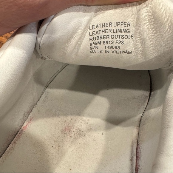 Tory Burch lady bug sneaker size 9.5 washed berry EUC - Picture 5 of 10